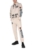 Disclaimer Sweatshirt With Logo Print