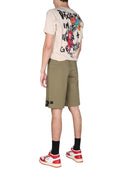 Disclaimer T Shirt With Logo Print