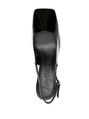 Aeyde Eliza Patent Calf Leather Black