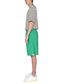 Jil Sander zrelaksowany fit Bermuda