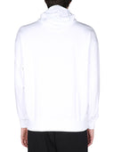 Disclaimer Sweatshirt With Logo Print