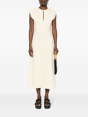 Strona mocne, mocne pęknięcia Cady Florted Dress