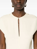 Strona mocne, mocne pęknięcia Cady Florted Dress