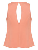 Forte Forte Double Georgette V Neck Top