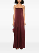 Strong Strong Stretch Silk Satin Dress