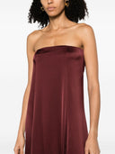 Strong Strong Stretch Silk Satin Dress