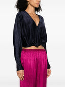 Strong Strong Fluid Jacquard Kimono Shirt