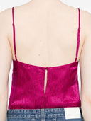 Strong Strong Fluid Jacquard Strappy Top