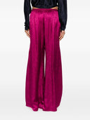 Strong Fluid Jacquard Flared Pants
