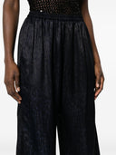 Strong Fluid Jacquard Flared Pants