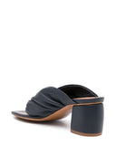 Sandales string à talons à talons à talons nappa forts