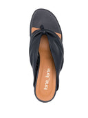 Sandales string à talons à talons à talons nappa forts