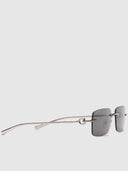 Occhiali da sole rettangolari di occhiali Gucci