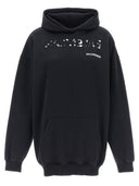 Balenciaga Logo Print Hoodie