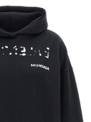 Balenciaga Logo Print Hoodie