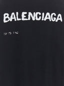 Balenciaga Logo Print Hoodie