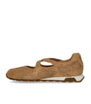 Ash Kore Beige Ballett-Flachschuh