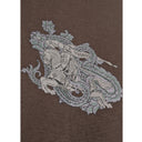 버버리면 로고 티셔츠