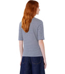 Max Mara Weekend Opzione Blue Striped T Shirt