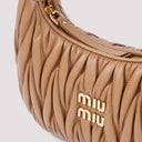 Miu Miu Small Wander Matelassé Hobo Bag