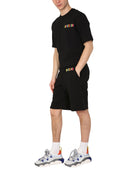 Moschino Multicolor Logo Bermuda