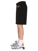 Moschino Multicolor Logo Bermuda