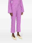 Rodebjer Miso Stripe Pants Slim Cropped