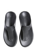 Stuart Weitzman Stuflex T Strap Slide Sandal