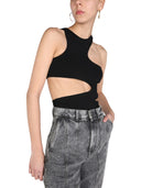 Stella Mc Cartney Compact Top With Cut Out Details