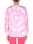Red Valentino Tie Dye Pattern Sweatshirt