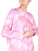 Red Valentino Tie Dye Pattern Sweatshirt