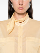 Lemaire Short Sleeve Shirt With Scarf