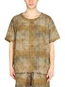 Camiseta de ajuste de agujas en agujas
