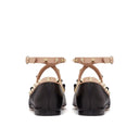 Valentino Garavani Valentino Garavani Leather Ballerina Flats