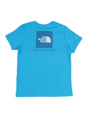 The North Face Kids Teen Box Nse Regular Ss Tee Meridian Blue/Dusk Blue