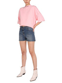 Palm Angels Denim Shorts