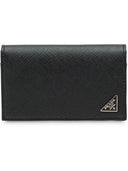 Prada Prada Saffiano Leather Card Holder