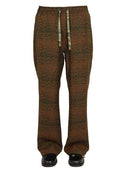 Pantalones de estampado Animal más agujas