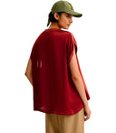 Essentiel Antwerp Jabana Burnt Orange T Shirt