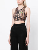 Ganni Active Racerback Zipper Top