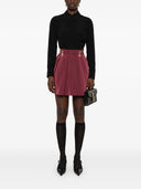 Elisabetta Franchi Camicia In Georgette Jacquard Lettering