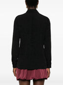 Elisabetta Franchi Camicia In Georgette Jacquard Lettering