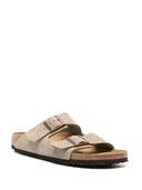 Birkenstock Arizona Taupe, Wildlederleder
