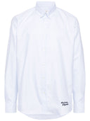 Maison Kitsuné Maison Kitsune Handwritting Casual Bd Shirt