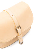 Golden Goose Sally Bag Medium Smooth Calfskin Leather Fabric Shoulder Strap