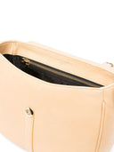 Golden Goose Sally Bag Medium Smooth Calfskin Leather Fabric Shoulder Strap