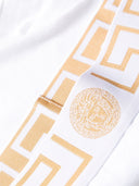 Versace Boxer With Greek Border