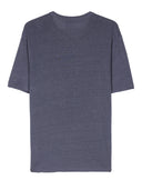 Officine Générale Ss Tee Piece Dyed French Linen