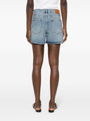 Anine Bing Dalton Short Pacific Blue