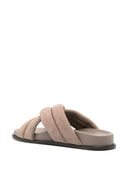 Anine Bing Lizzie slides taupe